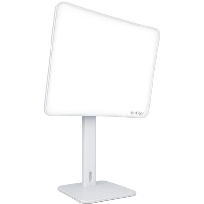 Carex Day-Light Elite light therapy lamp with large white light panel and adjustable stand