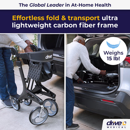Nitro® Elite CF, Carbon Fiber Rollator